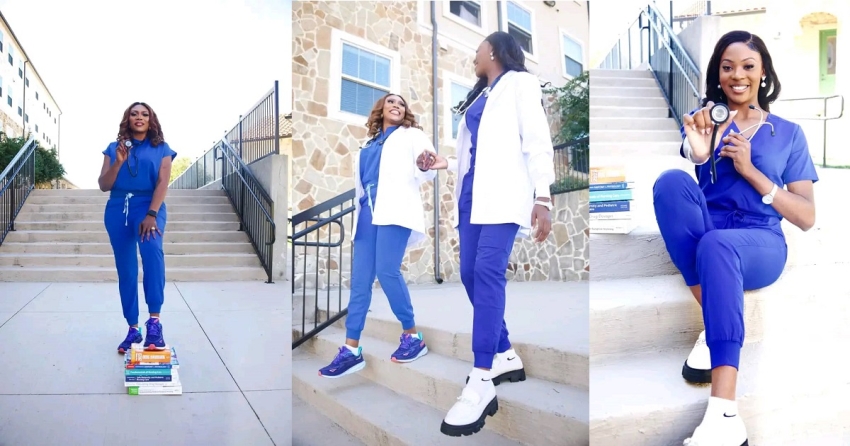  “Dreams do come through” – Proud Nigerian mother celebrates as she and her daughter graduate nursing school