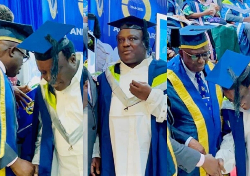  Celebrities react as Saheed Osupa officially graduates from University of Ibadan with Second Class