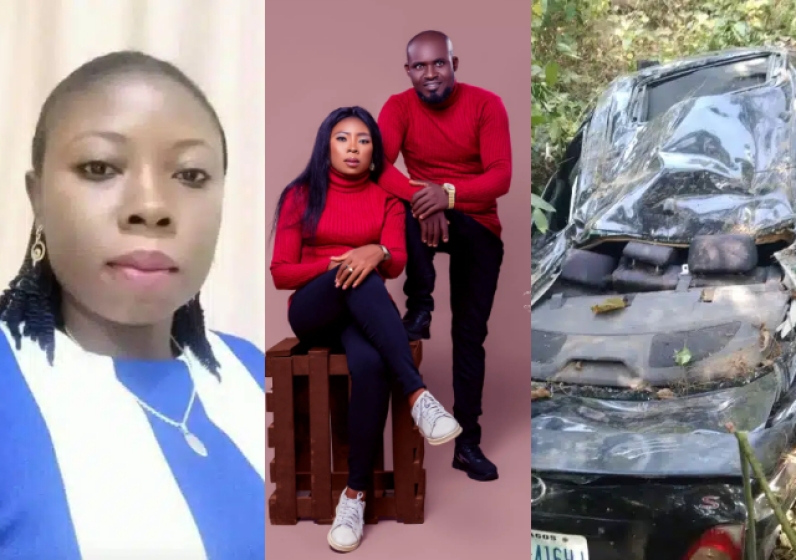  Nigerian man pens emotional tribute to his late fiancée who died in a car accident two weeks to their wedding