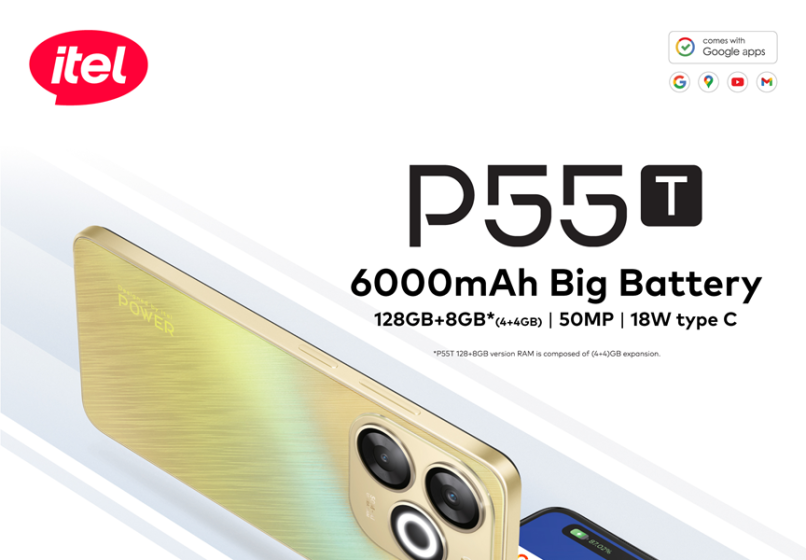  Game Changer: itel reveal Cutting-Edge Budget-Friendly P55T
