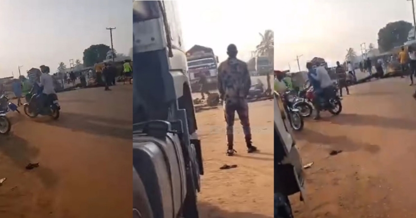  Netizens React As Armed Robbers Attack Two Banks In Kogi State (VIDEO)