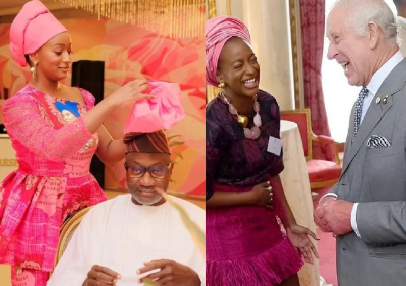 Femi Otedola takes pride in daughter, DJ Cuppy, congratulates her on her appointment with King Charles III