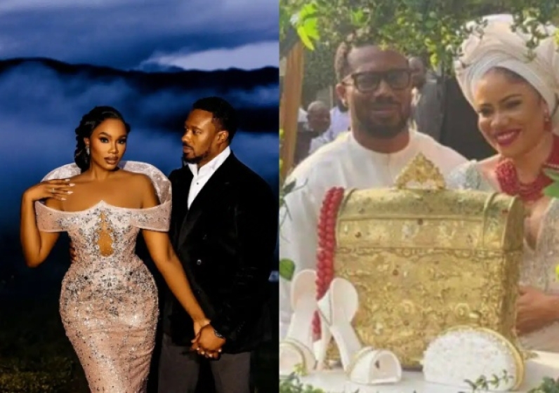  Old Traditional Wedding Photos of Sharon Ooja’s Husband to Ex-Wife Surfaces Online