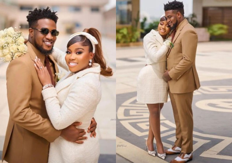 Veekee James Locks Comment Over Negative Comment Regarding Her Recent Post with Husband