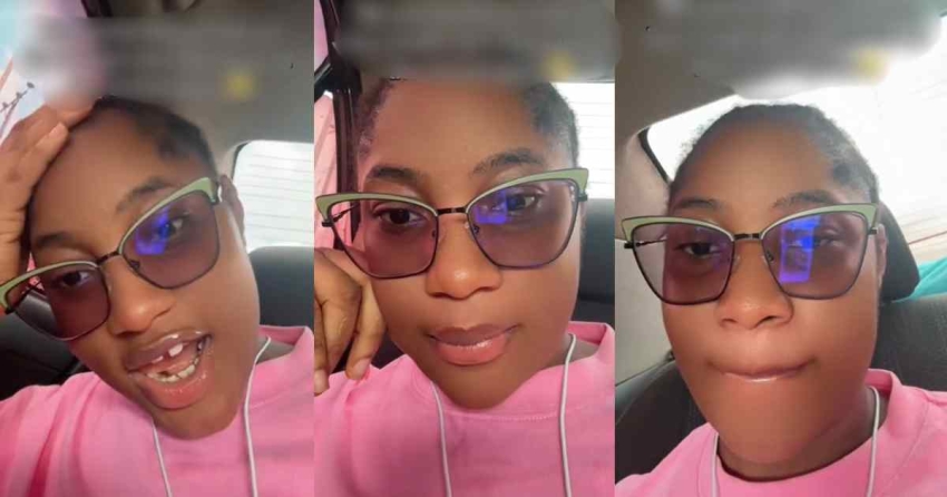 “cancel the ride or get down” – Nigerian lady f@kes live video after boarding a taxi with tinted glass (VIDEO)