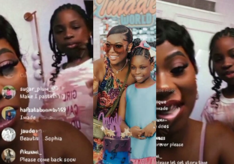  “I Want a Baby Boy” – Sophia Momodu Tells Daughter Imade Adeleke, She Responds