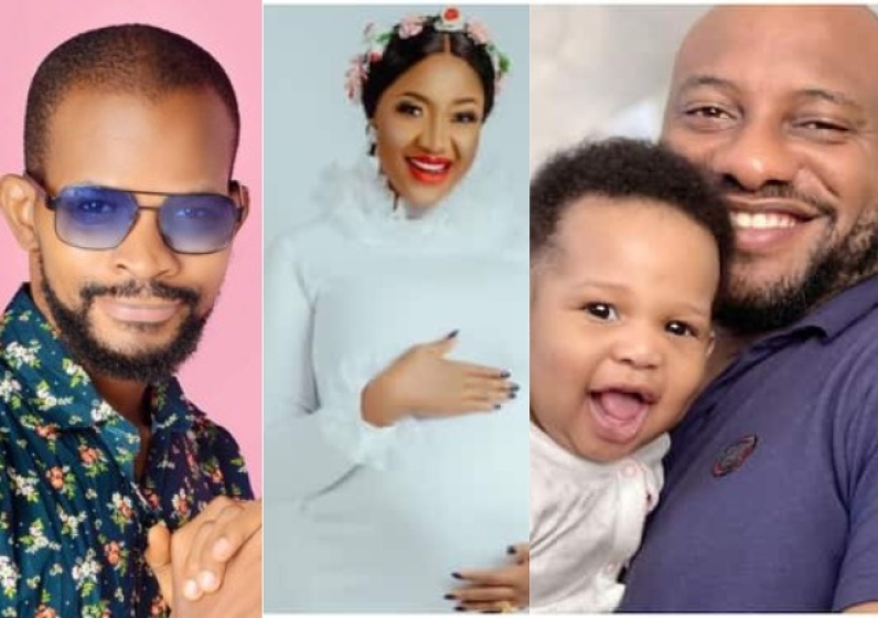  Uche Maduagwu Predicts Yul Edochie Will Welcome Another Child with a Different Woman