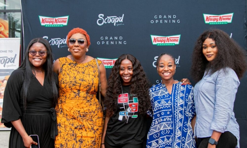 Scoop’d Signature Cafe & Krispy Kreme Open in Ikoyi with a Flavor-Packed Celebration