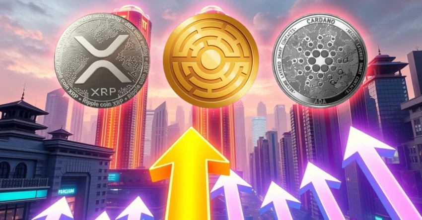Three Potential Top Performers: XRP, ADA, MTAUR — 200% or More Ahead?