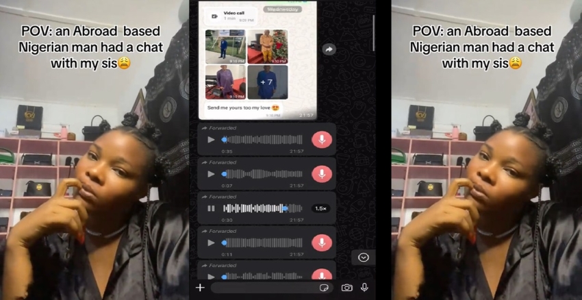 “You must be pregnant this year…” – Lady shares the shocking demand a Nigerian man living abroad gave her sister to become his wife (VIDEO