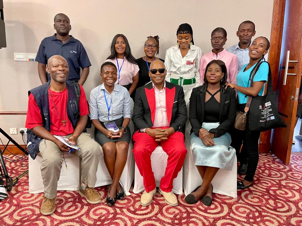 A cross section of Zambia Jounalist photograph with Francis Fagjot John, Fagjot Group of Companies