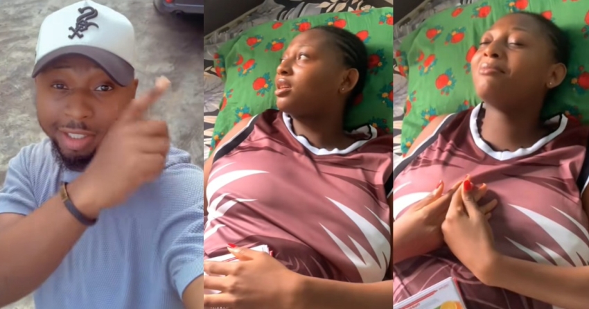 “I feel your heartbrɘak, sorry” – Man m0cks his twin sister as she endures relationship heartbrɘak with a love song (VIDEO)