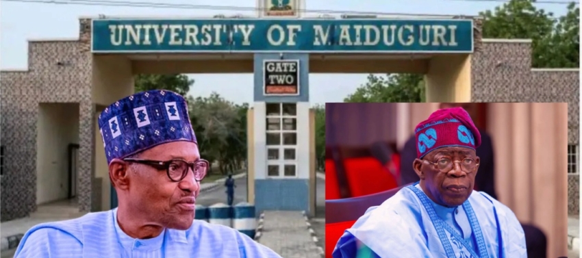 Outrage as Tinubu Renames University of Maiduguri After Buhari