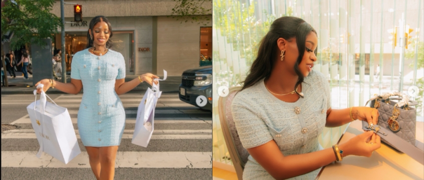  Priscilla Ojo Flaunts Stunning Post-Baby Body Weeks After Delivery