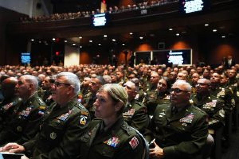 Trump says U.S. cities should be ‘training grounds’ for the military to fight an ‘invasion from within’ during unusual speech to generals