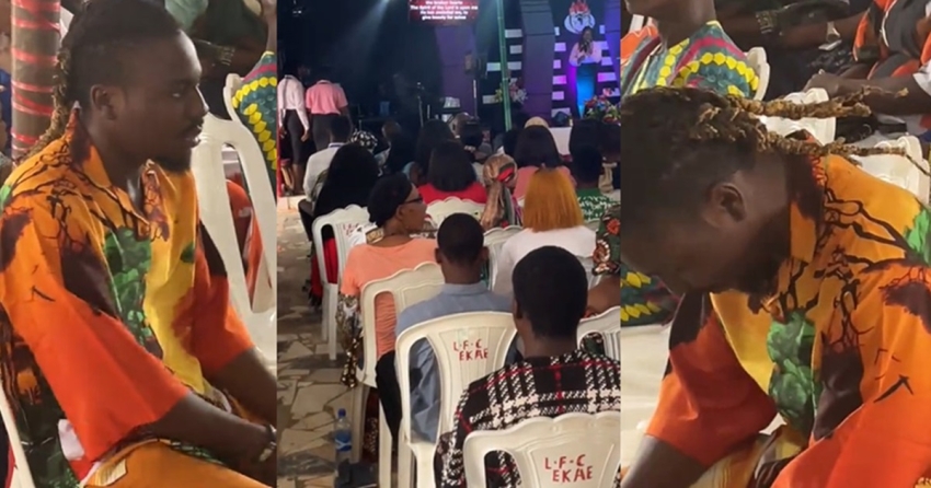 Man shared hilarious moment when the church choir dedicated a song to him after he showed up to service with dreadlocks (VIDEO)