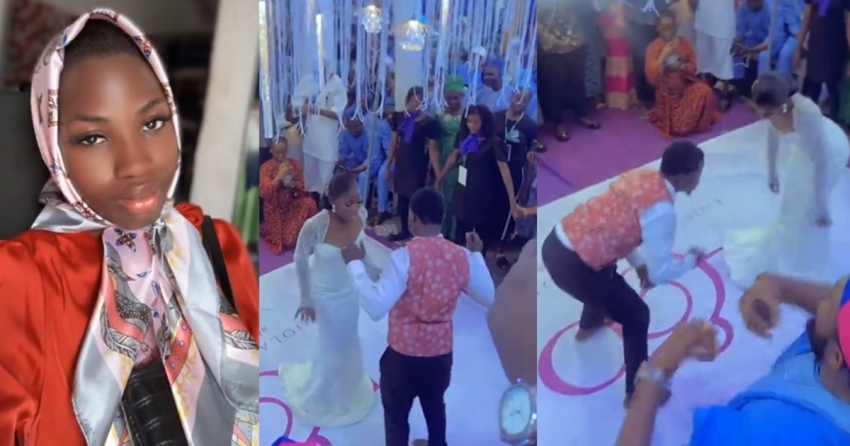 Bride Shares Hilarious Wedding Reception Moment Featuring Her Husband’s Epic Dance Moves (WATCH)