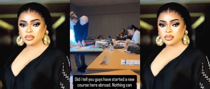 Bobrisky Announces New Academic Journey In The UK