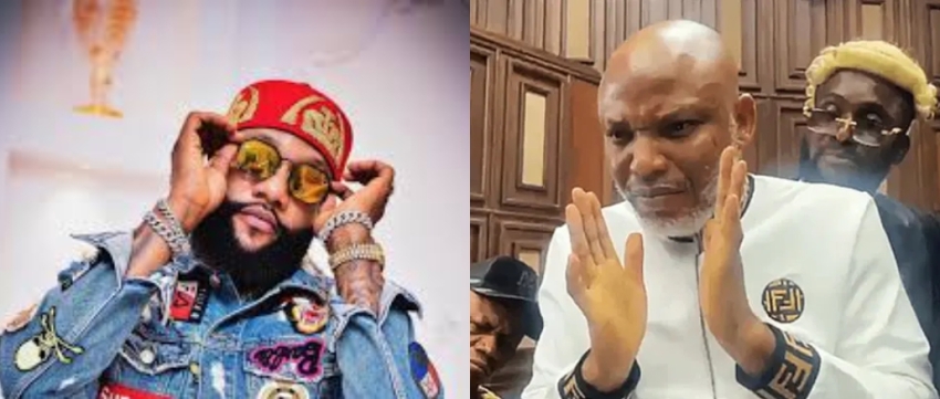Amid Ongoing Nnamdi Kanu Case, Kcee Reasserts His Biafran Roots