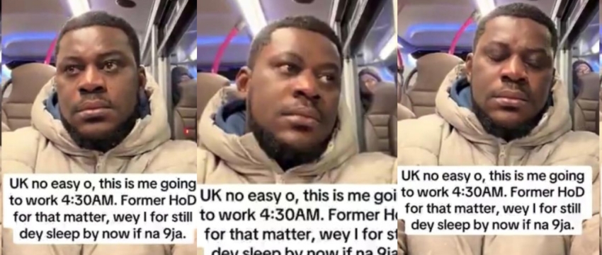 “I resume work by 4:30am in the UK”