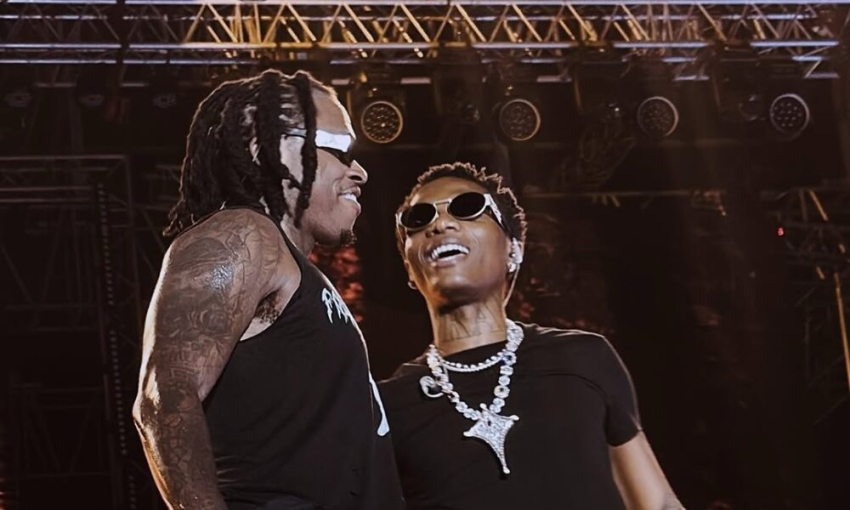 Wizkid Joins Gunna Onstage for Surprise Performance at Detty December Fest