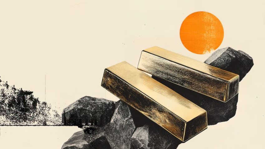 Gold sticks to negative bias on firmer USD; holds comfortably above daily low and $4,900