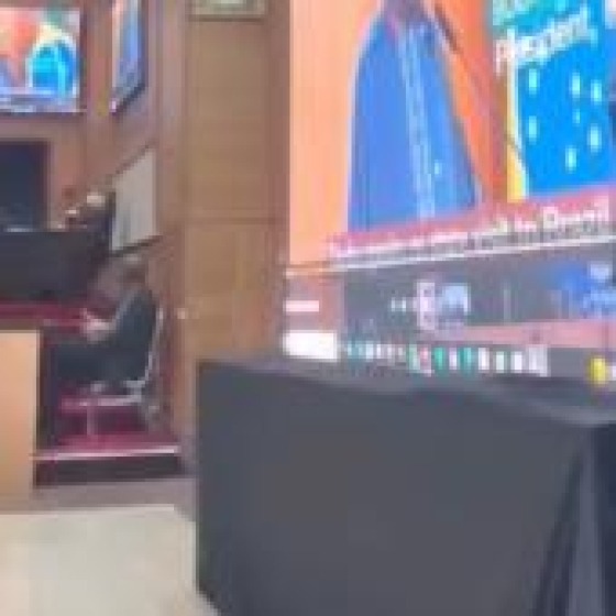 Cyberstalking: Courtroom Erupts In Laughter As DSS Tenders Tinubu’s Brazil Speech That He ‘Fought Corruption To Standstill’