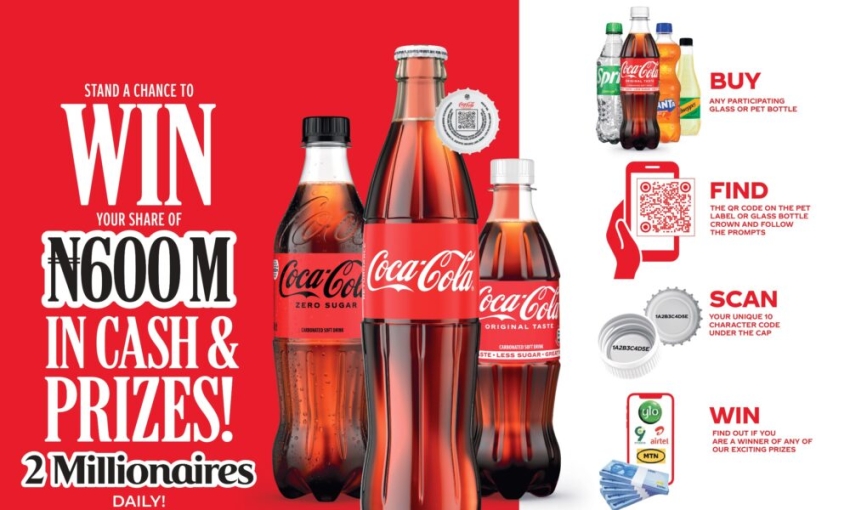  Coca-Cola Nigeria Introduces N600 Million “Coke With Meals” Promo To Celebrate Everyday Wins