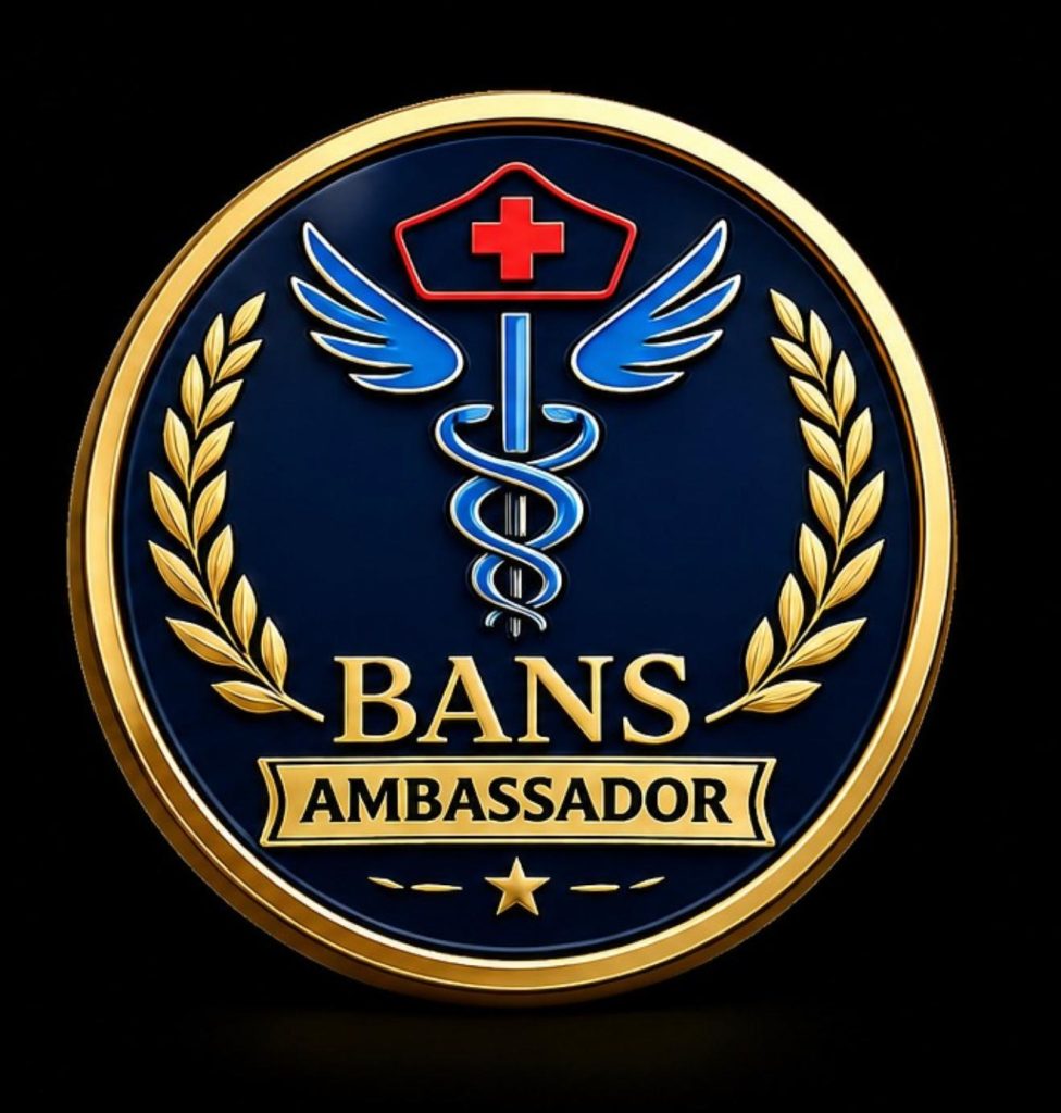 BANS AMBASSADOR PIN