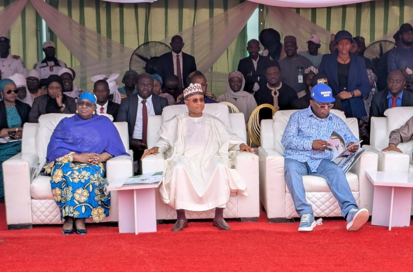Governor Uba Sani Flags Off ₦178.12 Billion Kaduna–Birnin Gwari Highway as Federal Government Launches Historic 122km Concrete Road Project