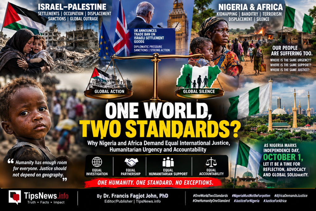 ONE HUMANITY, ONE STANDARD: WHY THE WORLD MUST RECONSIDER NIGERIA BEFORE AFRICA RECONFIGURES THE GLOBAL ORDER
