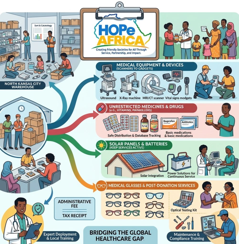 Bridging Continents to Heal Communities: HOPe Africa Launches Comprehensive Global Appeal for Medical and Humanitarian Partnerships